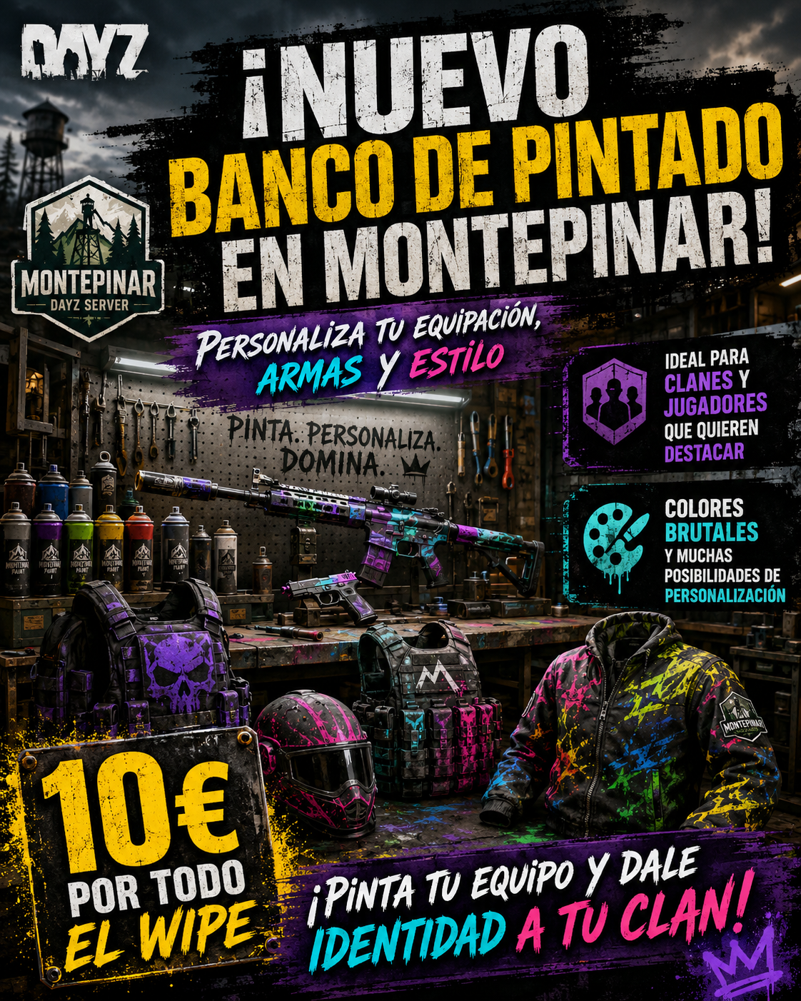 Mesa de pintado